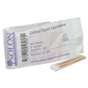 4301 3" Cotton Tipped Applicators 100/Bag 361 (579-25-400)