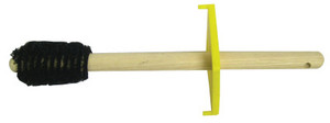 2" Taper Both Ends Dopebrush Wood Hdle (455-4-DOPE)