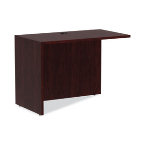 Alera Valencia Series Reversible Return/Bridge Shell, 42w x 23.63d x 29.5h. Mahogany (ALEVA354224MY) View Product Image