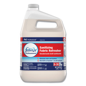 Febreze Professional Sanitizing Fabric Refresher, Light Scent, 1 gal Bottle, Ready to Use (PGC72136EA) View Product Image