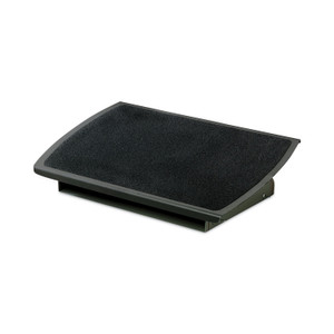 3M Adjustable Steel Footrest, Nonslip Surface, 22w x 14d x 4 to 4.75h, Black/Charcoal