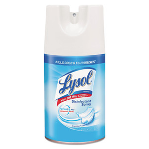 LYSOL Brand Disinfectant Spray, Crisp Linen, 7 oz Aerosol Spray, 12/Carton