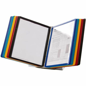 DURABLE Vario 20 Expanding Desk System - Desktop - 20 Panels - Expandable, Eco-friendly, Adjustable Viewing Angle, Rugged, Heavy Duty