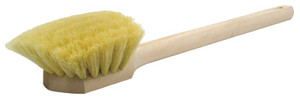 20" Can Scrub Brush White Tampico Fil (804-44017)