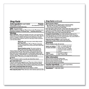 First Aid Only SmartCompliance Aspirin Refill, 2/Packet, 10 Packets/Box (FAOFAE7004) View Product Image