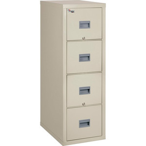 Patriot By Fireking Insulated Fire File, 1-Hour Fire Protection, 4 Legal-Size File Drawers, Parchment, 20.75 X 31.63 X 52.75 (FIR4P2131CPA)