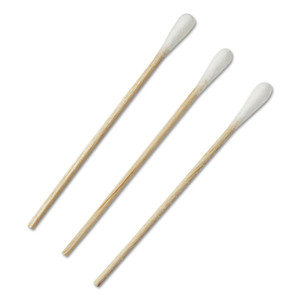 Medline Non-Sterile Cotton Tipped Applicators, Wood, 3", 1,000/Box (MIIMDS202050) View Product Image