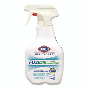 Clorox Healthcare Fuzion Cleaner Disinfectant, 32 oz Spray Bottle