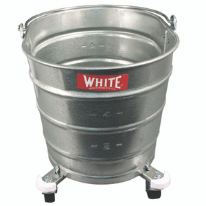 Impact Metal Mop Bucket, 26 qt, Steel Impact Metal Mop Bucket, 26 qt, Steel