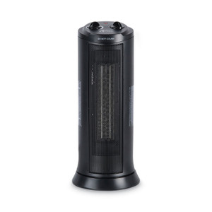 Alera Mini Tower Ceramic Heater, 1,500 W, 7.37 x 7.37 x 17.37, Black (ALEHECT17) View Product Image