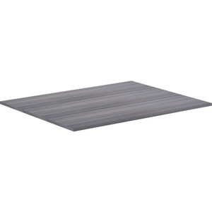 Lorell Revelance Conference Rectangular Tabletop - 1" Height x 59.9" Width x 47.3" Depth x 1" Thickness - Material: Laminate - Finish: Weathered Charcoal