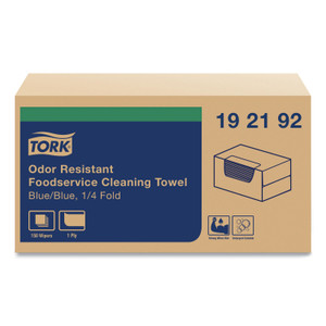 Tork Foodservice Cloth, 13 x 24, Blue, 150/Carton (TRK192192) View Product Image