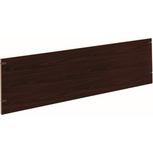 HON 10500 H105856 Back Enclosure - 18.6" Height x 69.8" Width x 0.7" Depth - Flat Edge - Finish: Mahogany