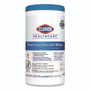 Clorox Healthcare Bleach Germicidal Wipes, 1-Ply, 6.75 x 9, Unscented, White, 70/Canister
