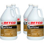 Betco pH7Q Dual Neutral Disinfectant Cleaner - Concentrate - 128 fl oz (4 quart) - Pleasant Lemon Scent - Deodorize, pH Neutral - Light Amber