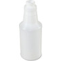 Genuine Joe 24 oz. Plastic Bottle with Graduations - Suitable For Cleaning - Translucent