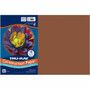 Tru-Ray Heavyweight Construction Paper - 0.50" Height x 18" Width x 12" Length - Brown - Sulphite