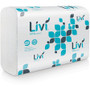 Livi 50861 - VPG Select Multifold Towel - 1 Ply - Multifold - 9.45" Width x 10.55" Length - White