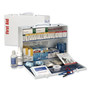 First Aid Only ANSI 2015 Class B+ Type I and II Industrial First Aid Kit for 75 People, 446 Pieces, Metal Case (FAO90573) View Product Image