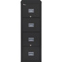 FireKing Patriot Series 4-Drawer Vertical Fire Files - 17.8" Width x 31.6" Depth x 52.8" Height - 4 x Drawer(s) for File - Letter - Vertical - Fire Proof, Impact Resistant, Locking Drawer, Scratch Resistant, Recessed Handle, Ball Bearing Slide