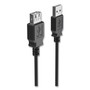 NXT Technologies USB 2.0 Extension Cable, 6 ft, Black