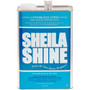 Sheila Shine Cleaner Polish - 128 fl oz (4 quart) - Fingerprint Resistant, Water Repellent - Blue, White - (SSISSCA128CT)