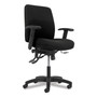 HON Network Mid-Back Task Chair, Supports Up to 250 lb, 18.3" to 22.8" Seat Height, Black (HONVL282A2VA10T) View Product Image