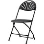 Cosco Home And Office Products Chair, Folding, 300 lb. Weight Capacity, 8/CT, Black (CSC60542BLK8E) View Product Image