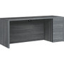 HON 10500 H105903R Pedestal Credenza - 29.5" Height x 72" Width x 24" Depth - 2 x File Drawer(s)Right Side - Finish: Sterling Ash
