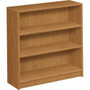 HON 1870 Series Bookcase 36"W - 3 Shelf(ves) - 36.13" Height x 36" Width x 11.50" Depth - Floor - Durable, Sturdy, Square Corner, Abrasion Resistant, Adjustable, Stain Resistant, Scratch Resistant, Spill Resistant, Leveling Glide - Laminate