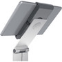 Durable Floor Stand Tablet Holder, Silver/Charcoal Gray