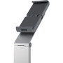 Durable Floor Stand Tablet Holder, Silver/Charcoal Gray