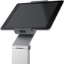 Durable Floor Stand Tablet Holder, Silver/Charcoal Gray