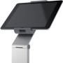 Durable Floor Stand Tablet Holder, Silver/Charcoal Gray (DBL893223) View Product Image