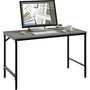 Safco Simple Work Desk, 45.5" x 23.5" x 29.5", Walnut (SAF5272BLWL) View Product Image