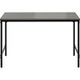 Safco Simple Work Desk, 45.5" x 23.5" x 29.5", Walnut