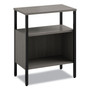 Safco Simple Storage, Two-Shelf, 23.5w x 14d x 29.6h, Gray