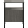 Safco Simple Storage, Two-Shelf, 23.5w x 14d x 29.6h, Gray (SAF5507BLGR) View Product Image