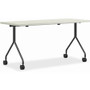 HON Between HMPT3060NS Nesting Table - Rectangle Top - 4 Seating Capacity x 60" Width x 30" Depth - Silver Mesh