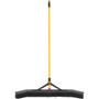Rubbermaid Commercial Maximizer Push-To-Center 36" Brooms - Polypropylene Bristle - 58.1" Overall Length - Steel Handle