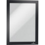 DURABLE DURAFRAME Magnetic Frame - 5.50" Holding Width x 8.50" Holding Height - Magnetic, Anti-glare, Four Sided, Sturdy - Plastic - Black