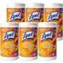 Lysol Brand New Day Disinfecting Wipes - Mango Scent - Disinfectant, Pre-moistened, Strong - White - 80/Tub - (RAC97181CT)