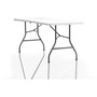 Cosco 6 foot Centerfold Blow Molded Folding Table - Rectangle Top - Folding Base - 29.62" Table Top Width x 72" Table Top Depth - CSC14678WSP1
