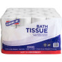Genuine Joe Solutions Double Capacity Bath Tissue - 2 Ply - 1000 Sheets/Roll - WhitePack - 36/Pack