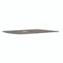 Safco Medina Conference Table Top Half-Section, Rectangular, 48 x 60, Gray Steel
