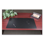 Artistic Rhinolin II Desk Pad with Antimicrobial Protection, 36 x 20, Black