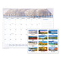 AT-A-GLANCE Landscape Panoramic Desk Pad, Landscapes Photography, 22 x 17, White Sheets, Clear Corners, 12-Month (Jan to Dec): 2024 View Product Image