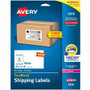 Avery Printable Shipping Labels, 2.5" x 4" , 200 Labels (5816) - 2 1/2" Width x 4" Length - Permanent Adhesive - Rectangle - Laser - White