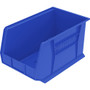 Akro-Mils Akrobins Storage Bin - 9" Height x 8.25" Width x 18" Depth - Unbreakable, Water Proof, Stackable, Corrosion Proof - Blue - Polymer