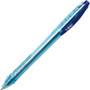 BIC ReVolution Ocean Bound Ballpoint Pen, Retractable, Medium 1 mm, Blue Ink, Translucent Blue Barrel, Dozen